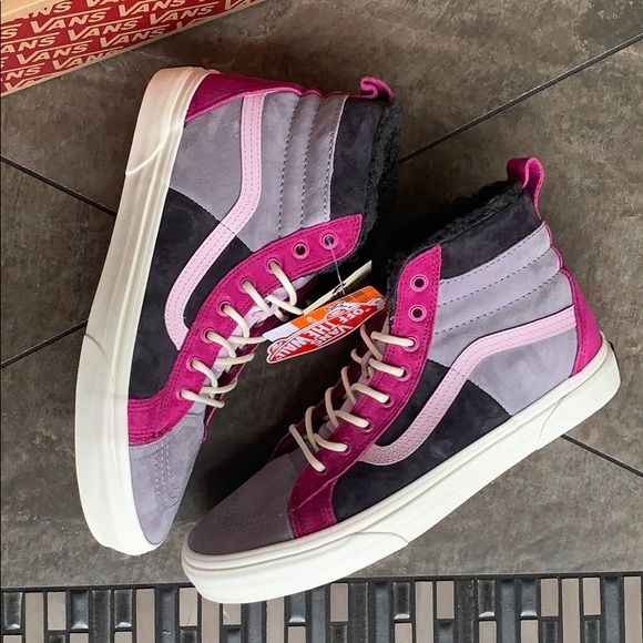 VANS Sk8-Hi 46 Mte Dx Mte Lilac Grey/Obsidian men’ - Picture 4 of 16